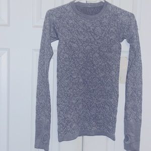Lululemon Grey Slim Fit Pullover Hip Lenth